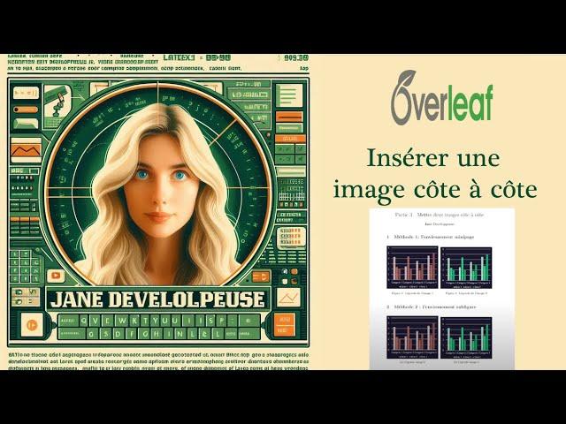Tuto 3.3: Latex, Comment Insérer une image côte à côte ? Insert image side by side.