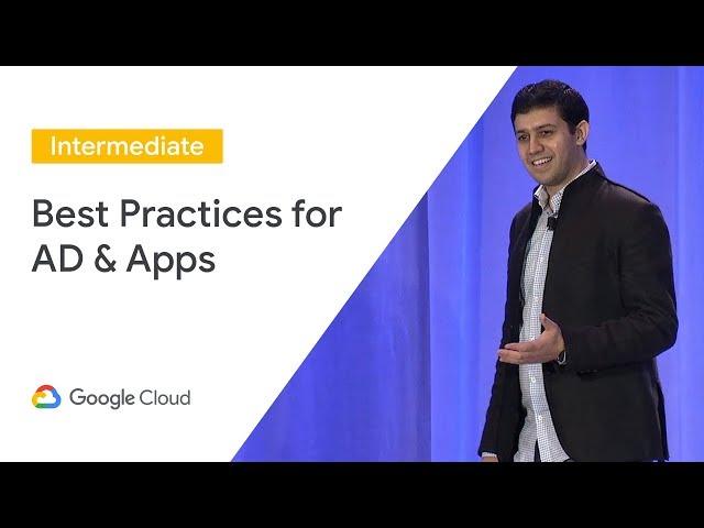 Best Practices for Using Microsoft Active Directory (AD) and Apps on Google Cloud (Cloud Next '19)