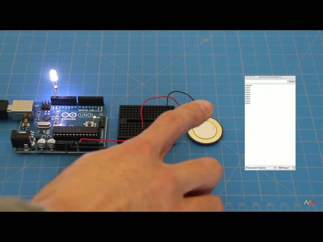 Arduino Examples - Knock (Piezo Sesnor)