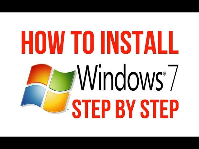 How to install Windows 7 by using USB STEP BY STEP