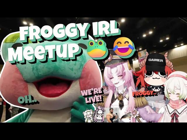 Meeting Froggy IRL! Ft. Zentreya Matara Kan Limealicious Michi Mochievee & Arielle 