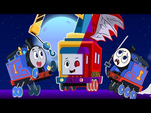 Thomas The Train vs Vampire Carly | Sodor Story MegaMix #solomixgame