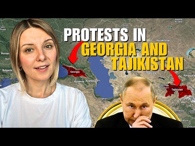 HOW RUSSIA IS LOSING INFLUENCE: PROTESTS IN GEORGIA & TAJIKISTAN Vlog 674: War in Ukraine