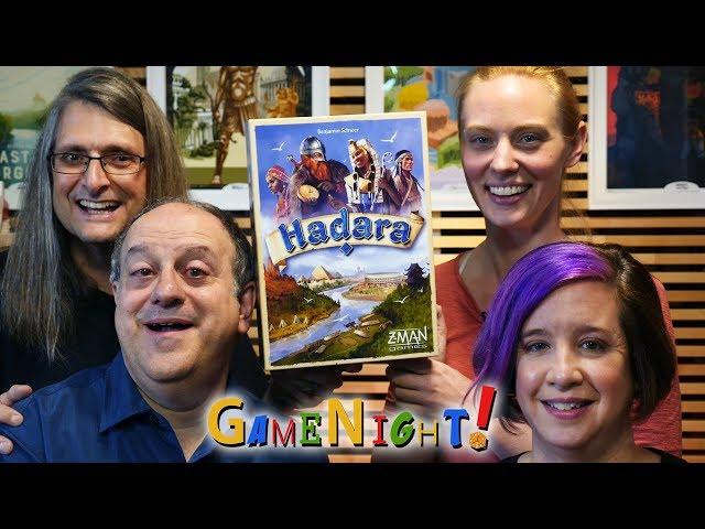 Hadara - GameNight! Se7 Ep18 - How to Play and Playthrough