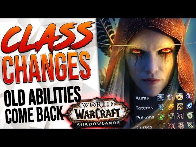 9.0 CLASS CHANGES! WoW Shadowlands Leveling Revamp & More