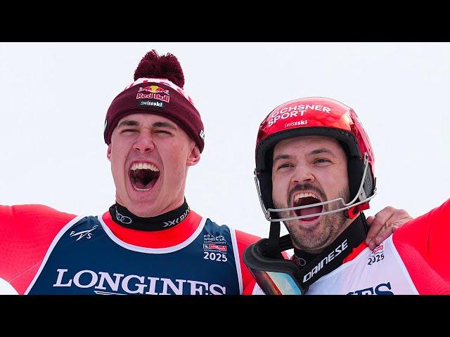 MONDIAUX SAALBACH - Le duo Meillard - Von Allmen remporte le combiné par équipe en Autriche