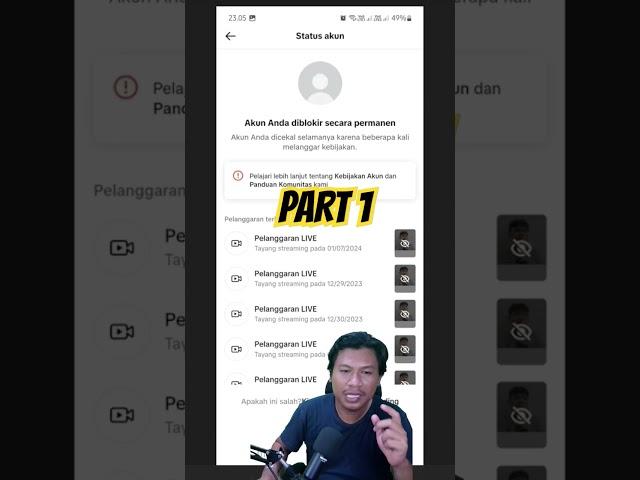 Tutorial mengatasi Akun TikTok yang di Banned Permanen #tiktok #viral #fyp #tutorial