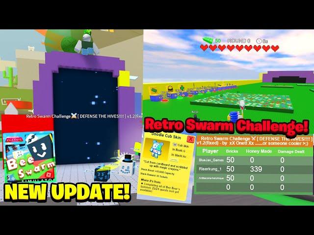 NEW UPDATE! New Retro Challenge Gameplay, Beesmas Confirmed For Summer, SO MANY NEW THINGS