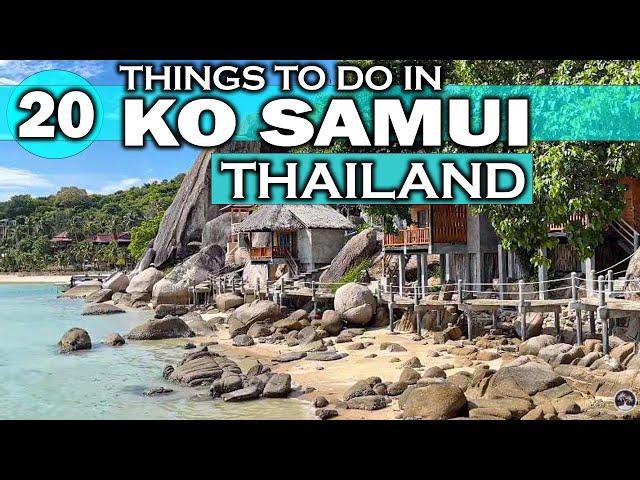 Best Things To Do in Ko Samui Thailand 2024 4K