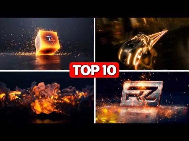 Top 10 Best Intro Templates For YouTube Without Text [ No Copyright ]