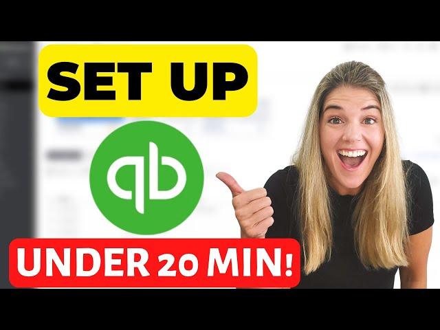 How to Set up QBO in Less than 20 Minutes (DIY)