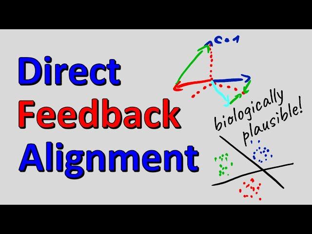 Direct Feedback Alignment Scales to Modern Deep Learning Tasks and Architectures (Paper Explained)