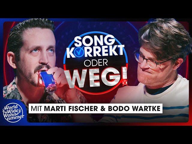 SONG KORREKT oder WEG! (mit Marti Fischer & Bodo Wartke) | VORVORLETZTE FOLGE