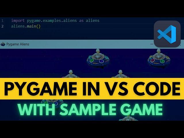 How to Install and Setup PyGame with Visual Studio Code | PyGame in VS Code (2023)