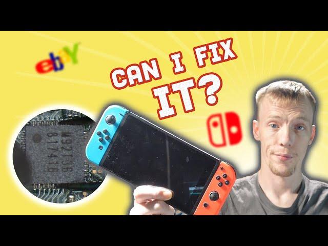 Can I Fix This £72 Broken Nintendo Switch From eBay? Surely It's Worth A Try?!