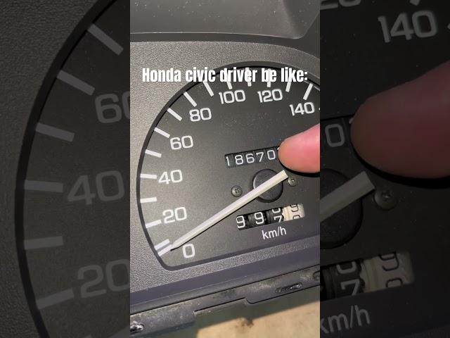 Honda civic driver be like:#hondacivic #honda#soundcheck#Civicdriverbelike#hondadriverbelike#shorts