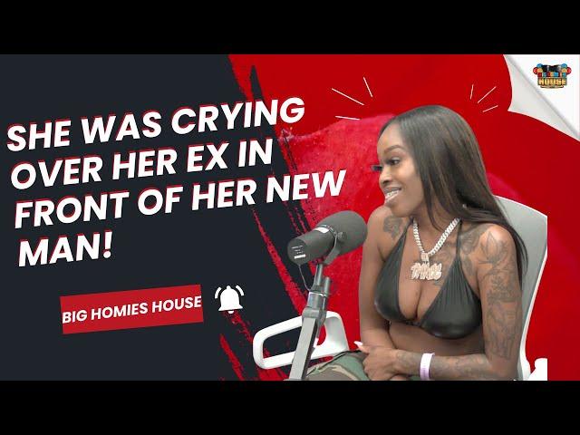 SHE WAS CRYING OVER HER EX IN FRONT OF HER NEW MAN!!! WAS SHE WRONG?