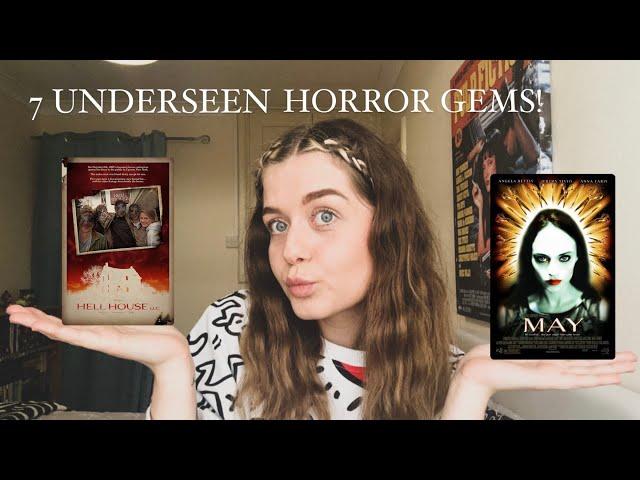 7 UNDERSEEN HORROR MOVIES | Becca Johnson