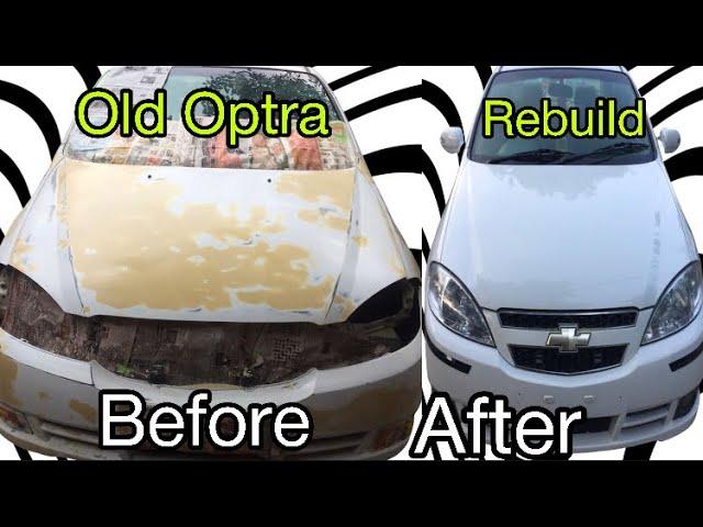 16 YEAR OLD OPTRA CHEVROLET HOW REPAINT CAR RESTORATION ,,, CARS CLINIC,,