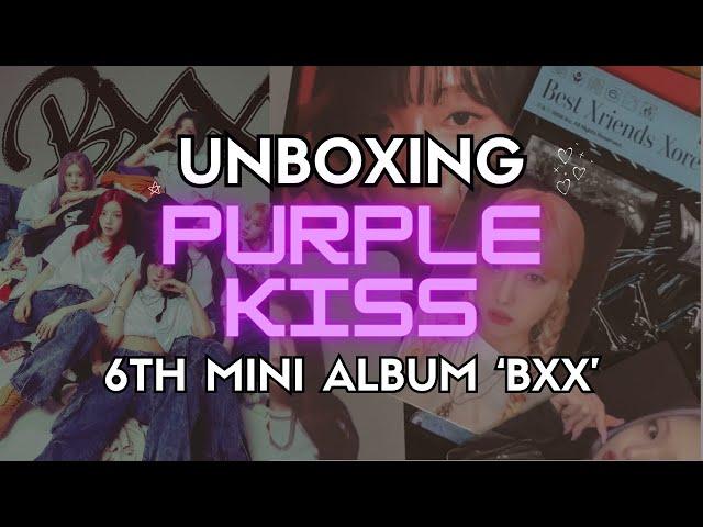 [UNBOXING] Purple Kiss ‘BXX’ Photobook Version