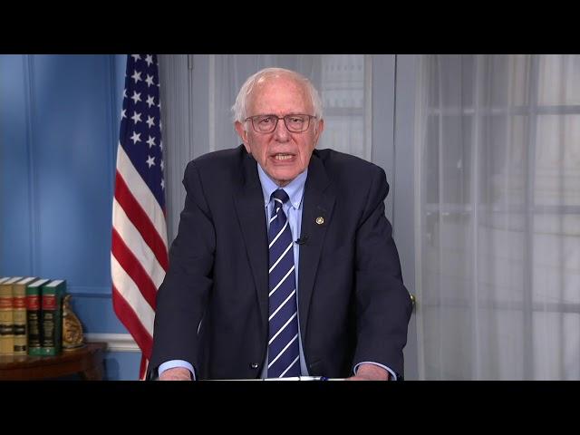 Sen. Sanders Responds to Trump's Congressional Address