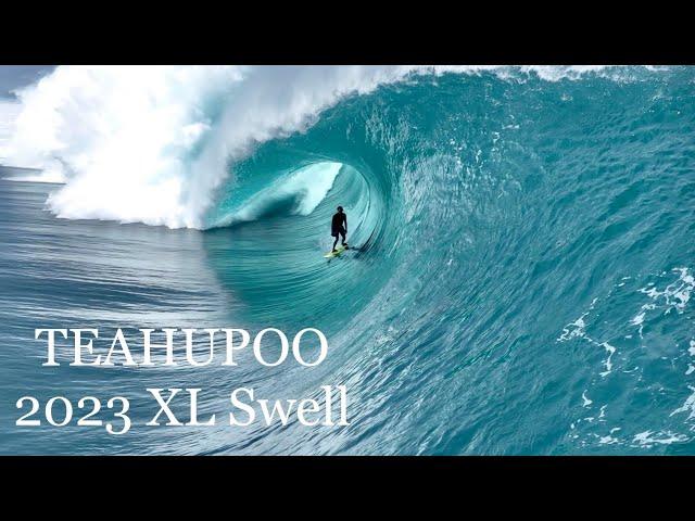 Teahupoo Opening Season XL Swell April 2023 - Insane Tow and Paddle Surfing