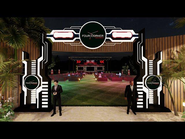 3D Virtual Event Design Walkthrough 2021 / 2022 | Hybrid Event | 360xWorld | Event Presentation