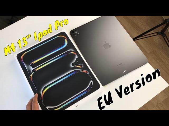 13" M4 iPad Pro - Unboxing - Size Comparison & Difference from US Version