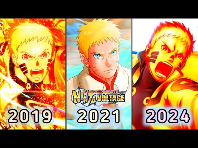 Naruto Hokage (2019 VS 2021 VS 2024) Attack Mission || Naruto X Boruto Ninja Voltage