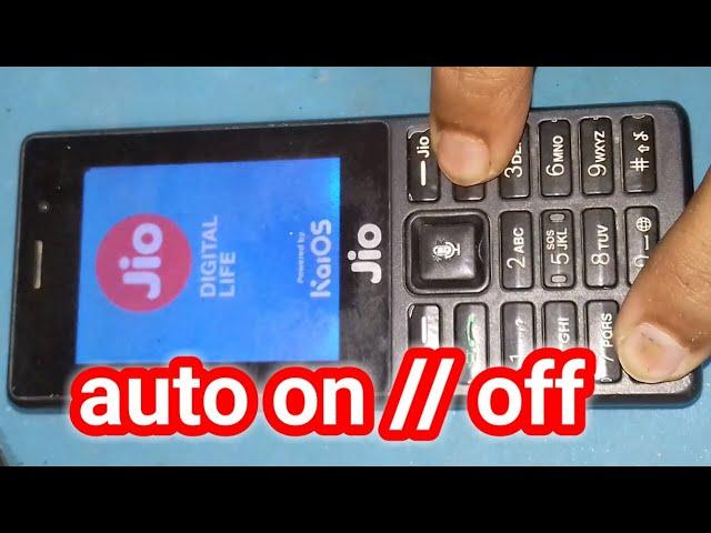 f220b auto restart problem !! All Jio Mobile on off Solution