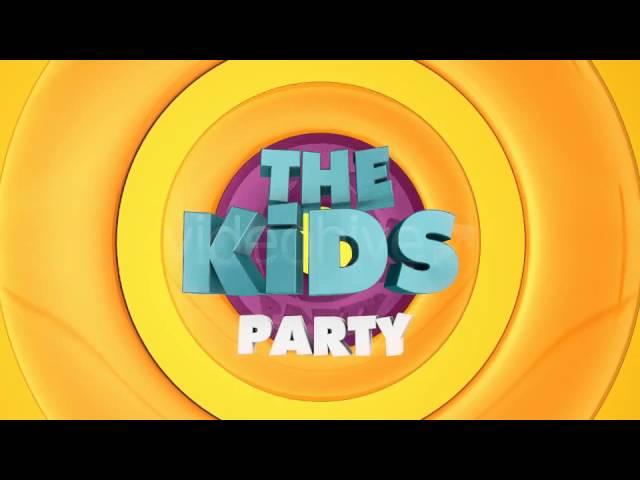 After Effects project - The Kids Party