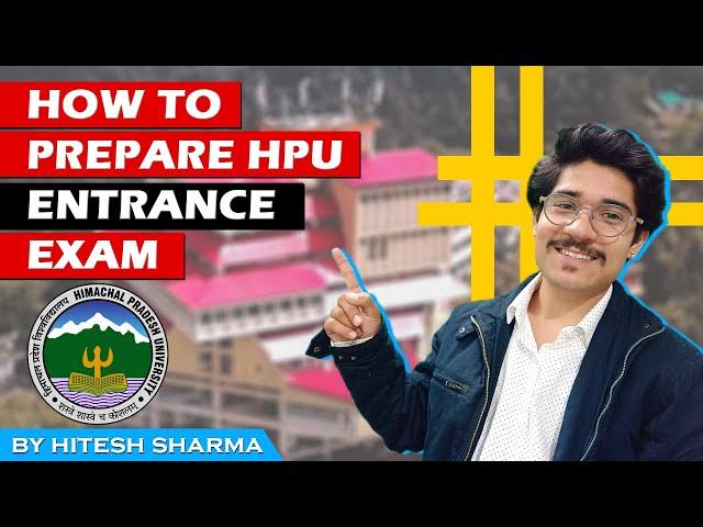 How To Prepare HPU Entrance Exam  || HPU Entrance Exam Syllabus || HPU Entrance Exam