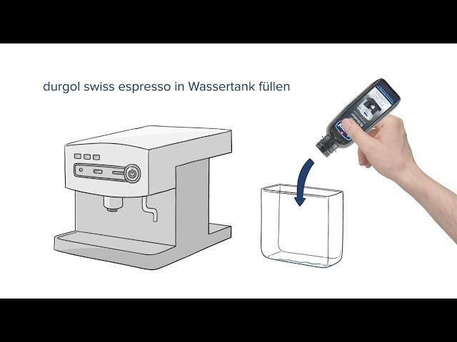 Tutorial: durgol swiss espresso - Descale your coffee machine