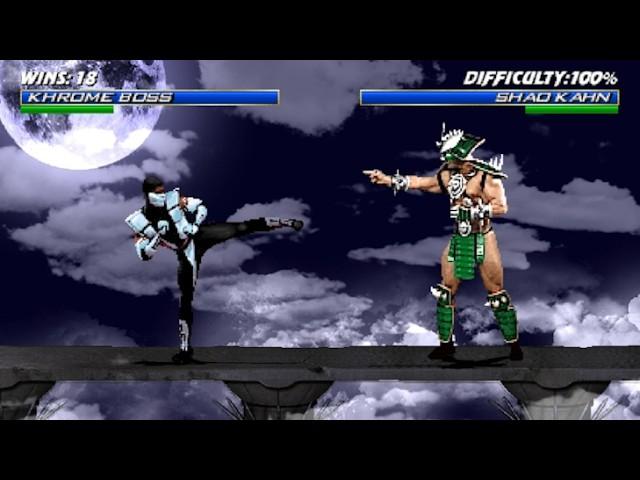 Mortal Kombat SE Mod Fustini Definitive 2024 - KHROME BOSS Gameplay Playthrough