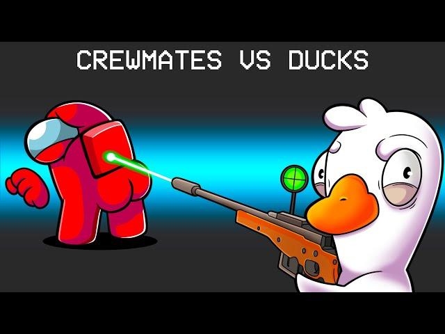 CREWMATES VS DUCKS! (Goose Goose Duck)