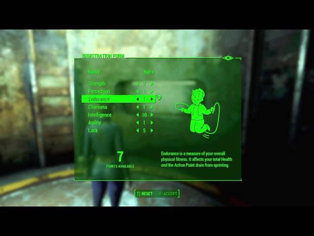 My Fallout 4 Survival Mode SPECIAL Build