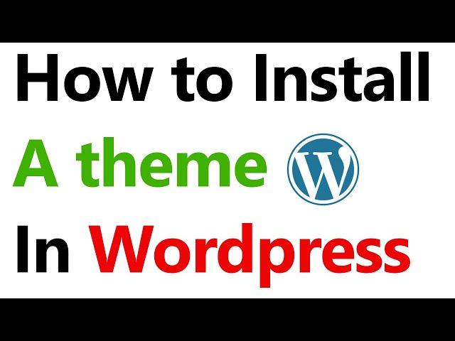 How to Install WordPress Theme || Premium & Free Theme || Mukesh Burdak