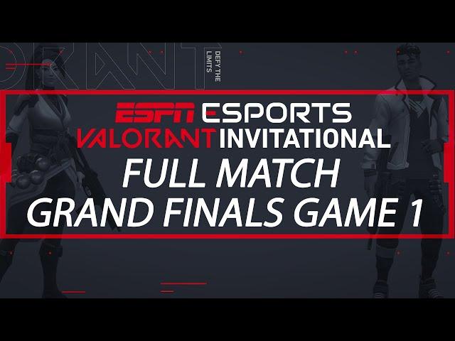 ESPN Esports VALORANT Invitational Grand Finals Game 1 - Team Mirage vs. Team Canyon | ESPN Esports