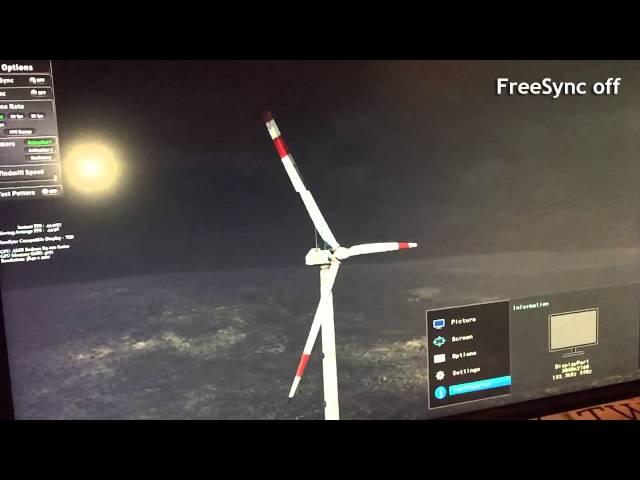 AMD's FreeSync technology in action