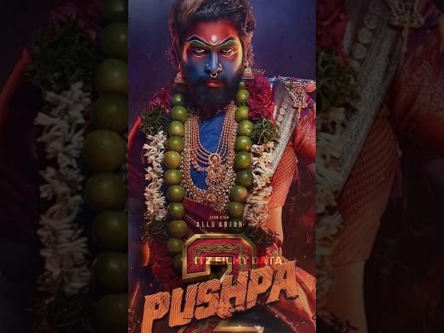 Pushpa 2 Poster picture in 2024#viral#short