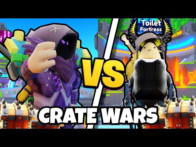 CRATEWARS ft. @EggieBlox 1000 Defense Crates Each! (Toilet Tower Defense)