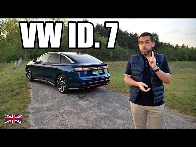 Volkswagen ID. 7 - Electric Passat? (ENG) - Test Drive and Review