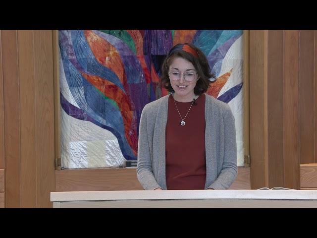 Ilana Sandberg - senior sermon