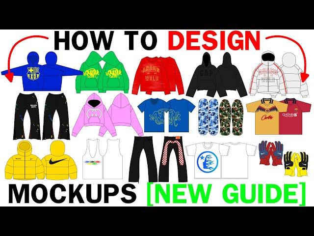 How To Design Mockups For Your Clothing Brand [WALKTHROUGH]