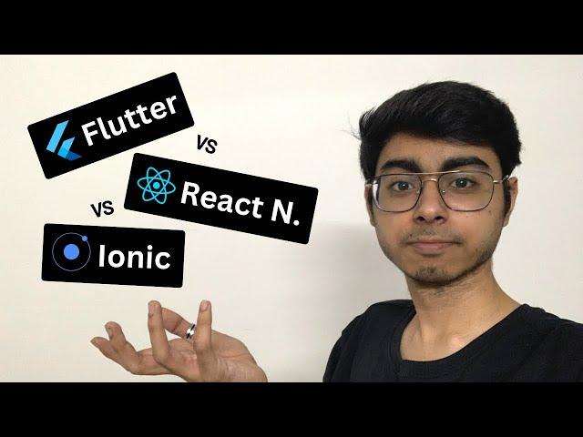 Flutter vs React Native vs Ionic | Which technology to learn in 2023?