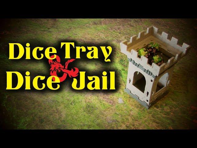 Dice Tray & Dice Jail for D&D