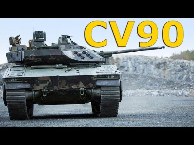 Почему Швеция вооружила свою БМП CV90  -  автоматической 40 мм пушкой