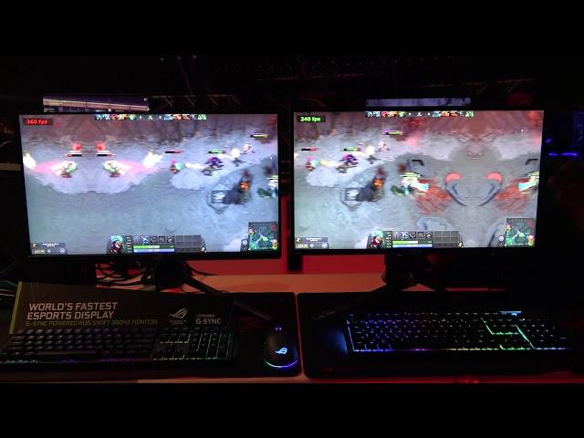 CES 2020 - Asus ROG Swift 360HZ G Sync Monitor