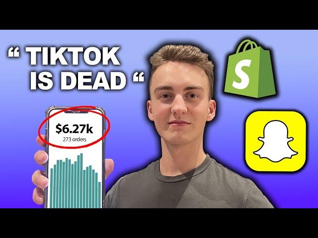 Shopify Dropshipping Using Snapchat Ads