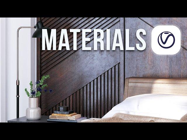 V-RAY MATERIALS in 3Ds Max